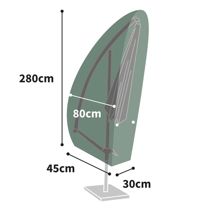 Protector 6000 Sail Parasol Cover - Green