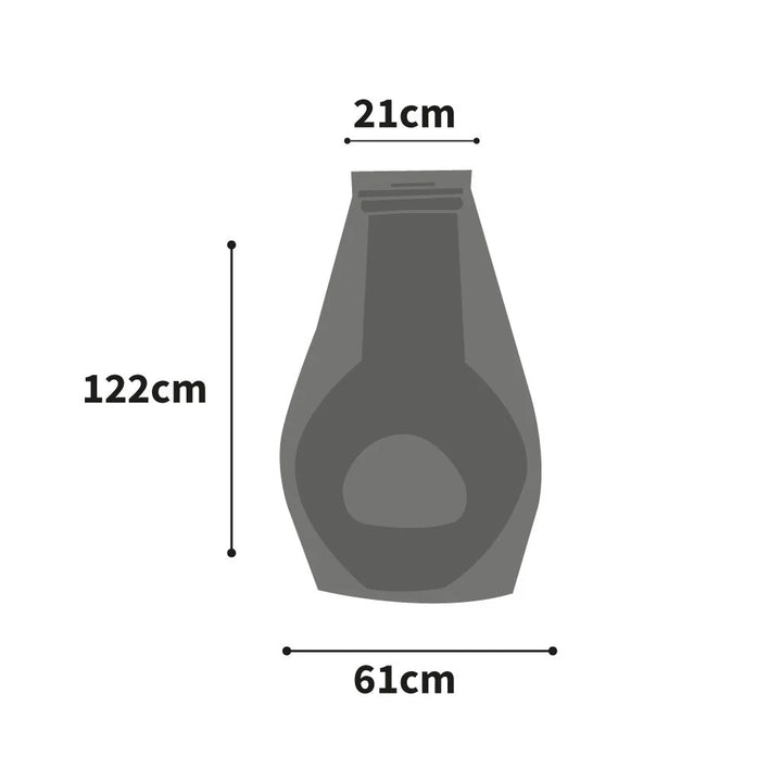 Protector 5000 Large Chimenea Cover - Storm Black