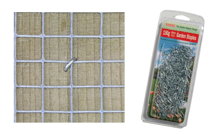 150g 15mm Garden Staples