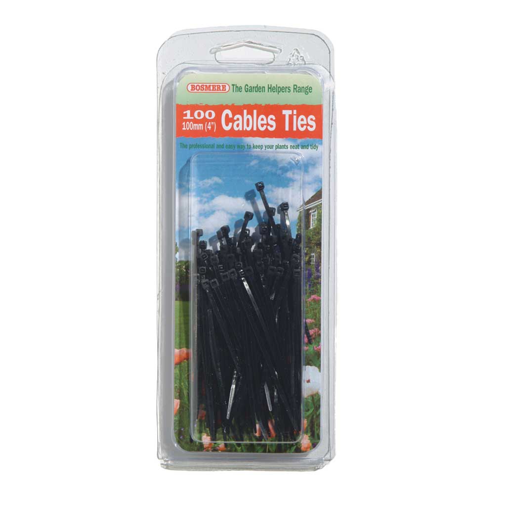 100 Cable Ties 10cm