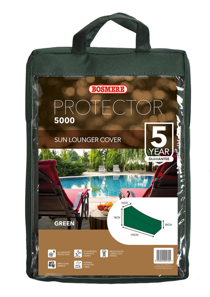 Protector 5000 Sun Lounger Cover - Dark Green