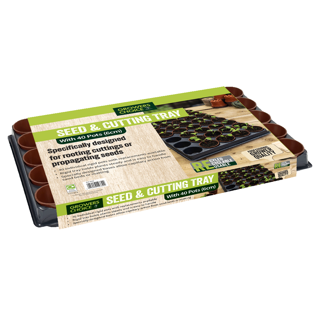 Seed and Cutting Tray 40 x 6cm Pots
