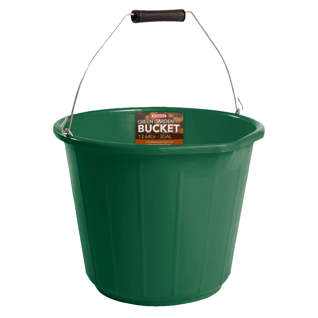 3 Gallon Garden Bucket Green (13.64L)