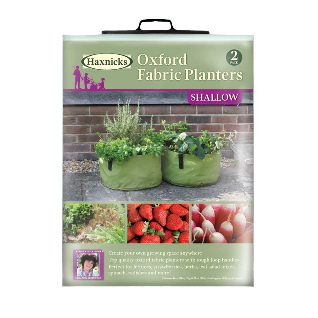 Fabric Planters Shallow pack 2