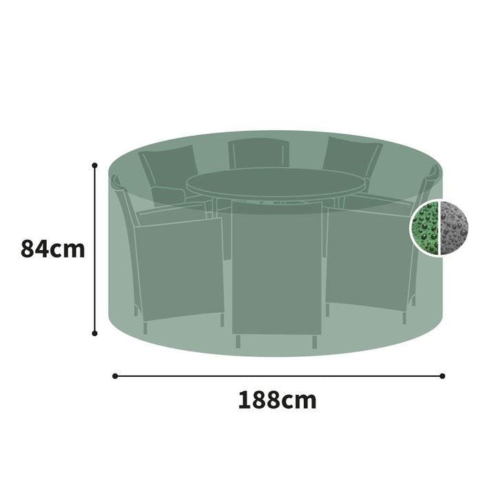 Bosmere 2000 - Circular Patio Set Cover - 4/6 Seat