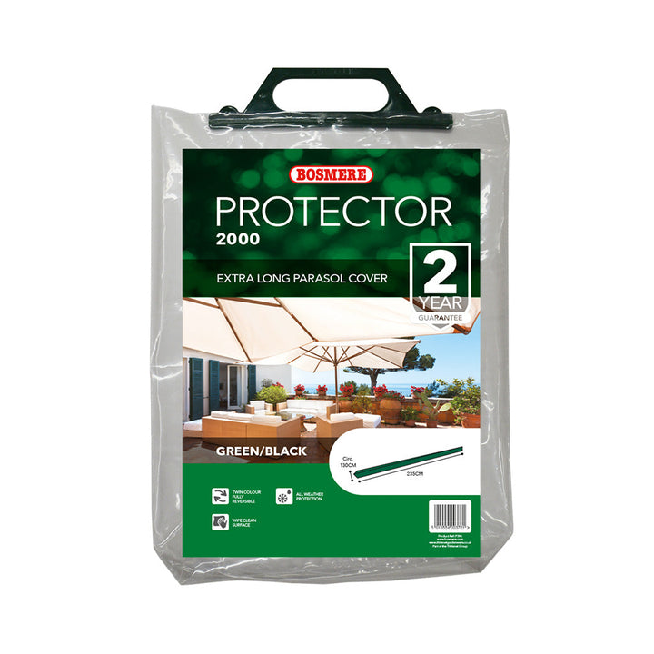 Protector 2000 - Parasol Cover Extra Long 130circ. x 235cm