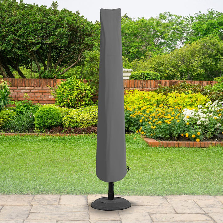 Bosmere Protector 6000 Free Standing Parasol Cover - Thunder Grey