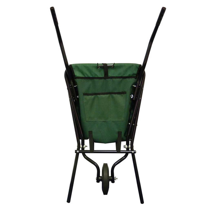 Solid Wheel Folding Wheelbarrow