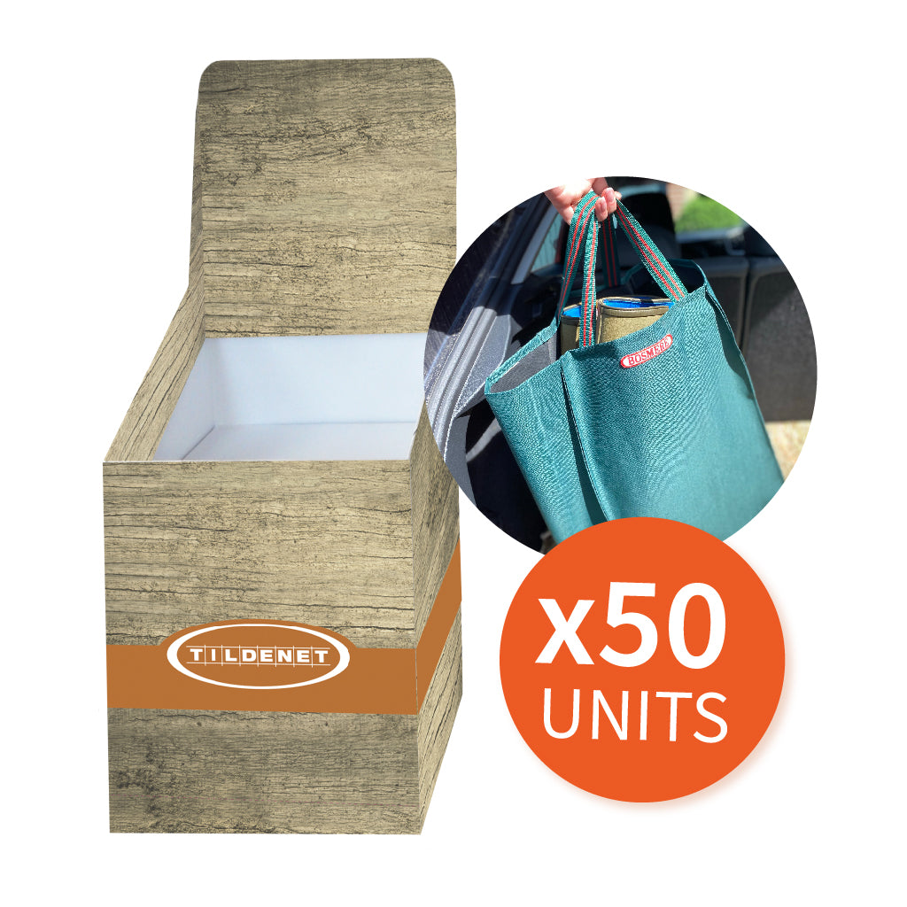 Promotion Bin with 50 x Muddy Boot Bag