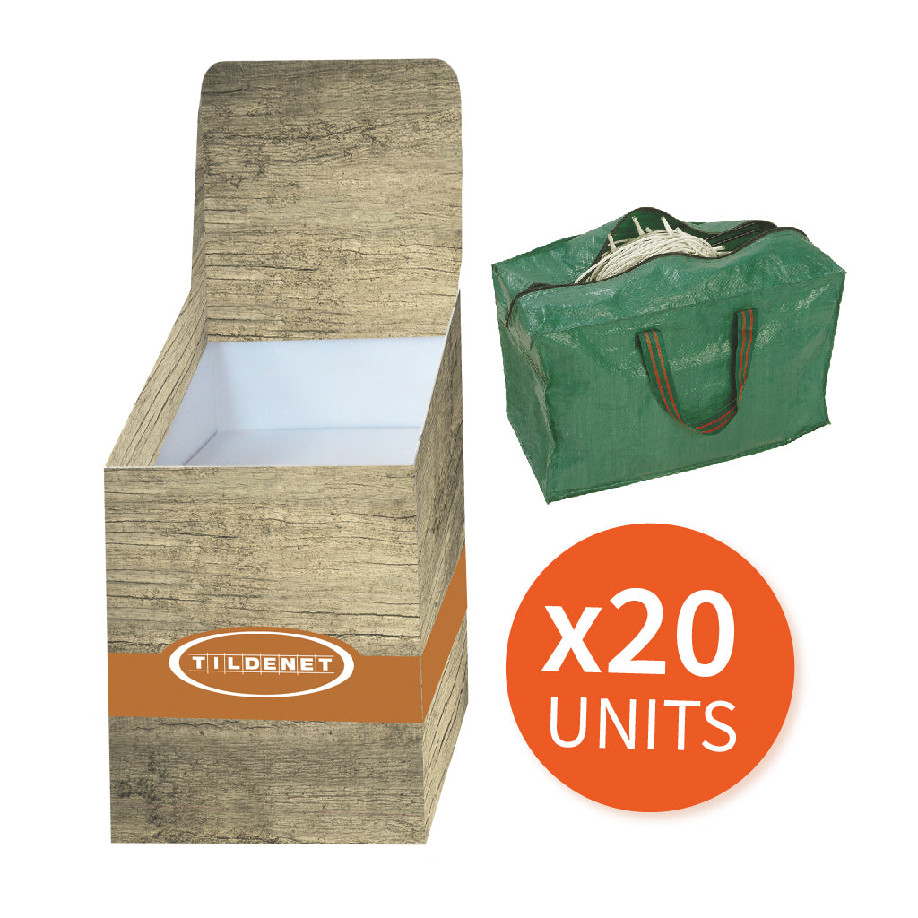 Promotion Bin with 20 x Christmas Indoor Lighting Bag