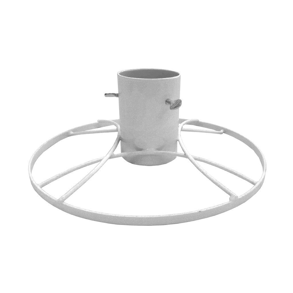 Contemporary Tree Stand White 4" Ø
