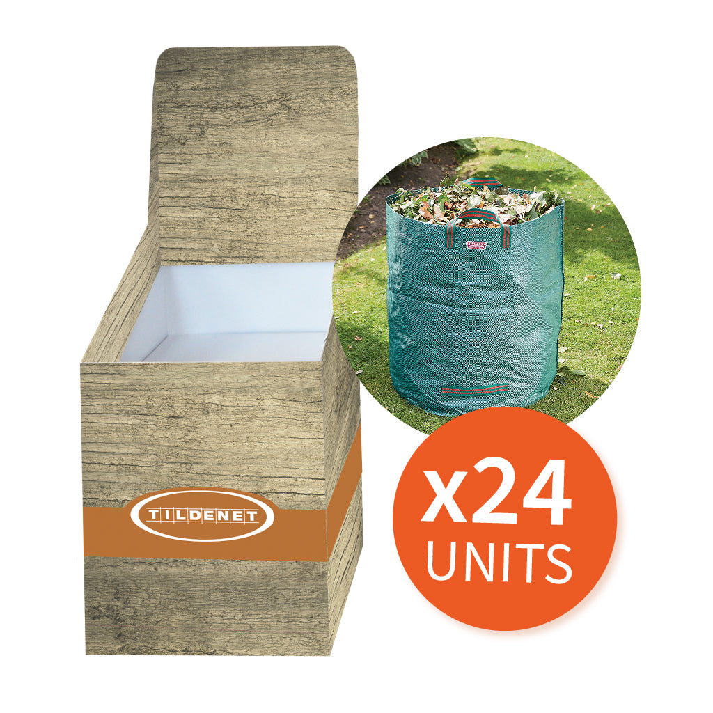Promotion Bin with 24 x Heavy Duty Garden Bag (256L)