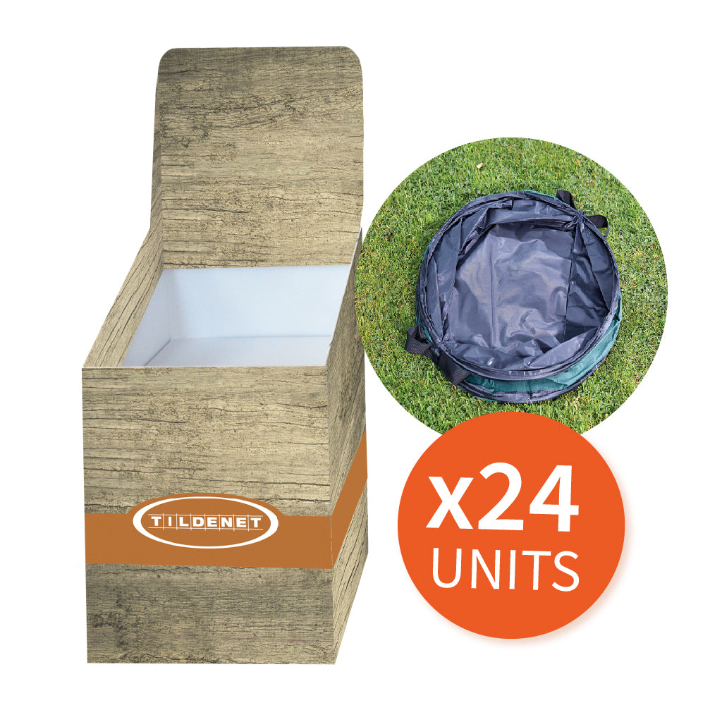 Promotion Bin with 24 x Medium BosPopUp Bag