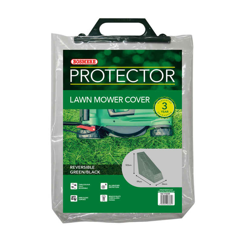 Bosmere Protector - Rotary Mower Cover Green/Black