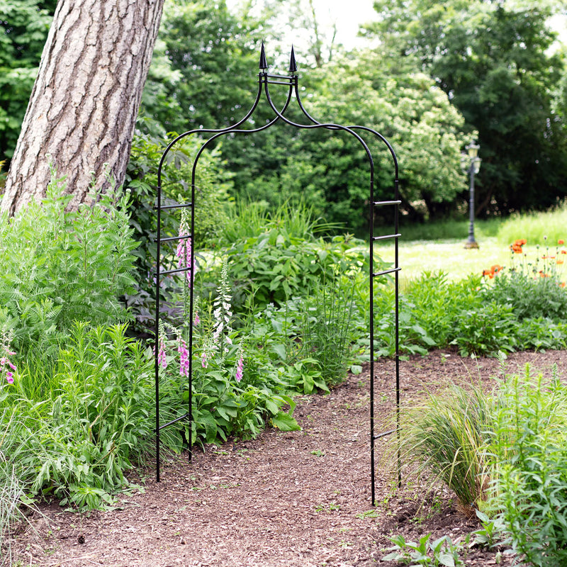 Black Metal Gothic Garden Arch