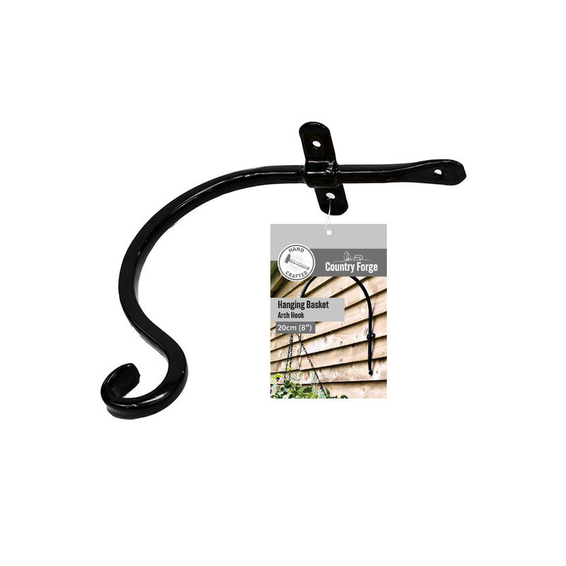 Hanging Basket Arch Hook 8" 20cm