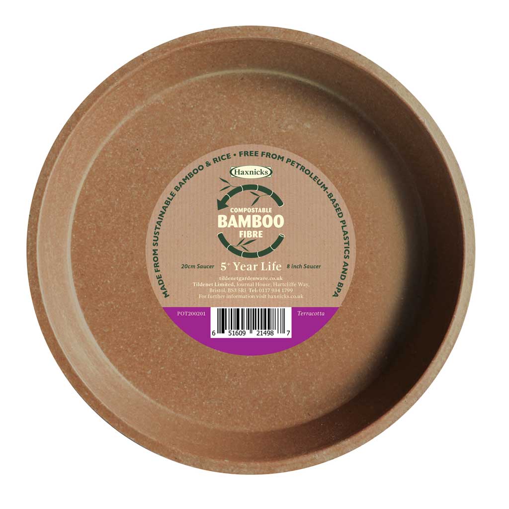 terracotta bamboo compostable saucer packshot 