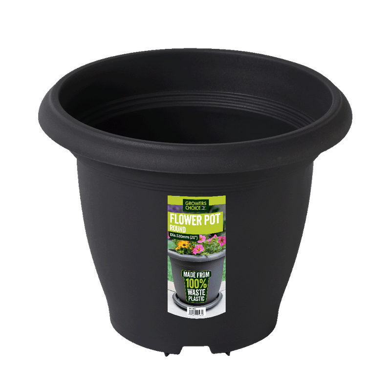 Flower Pot Anthracite 530 x 410mm