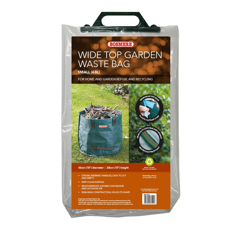 Wide Top Heavy Duty Garden Bag (63L)