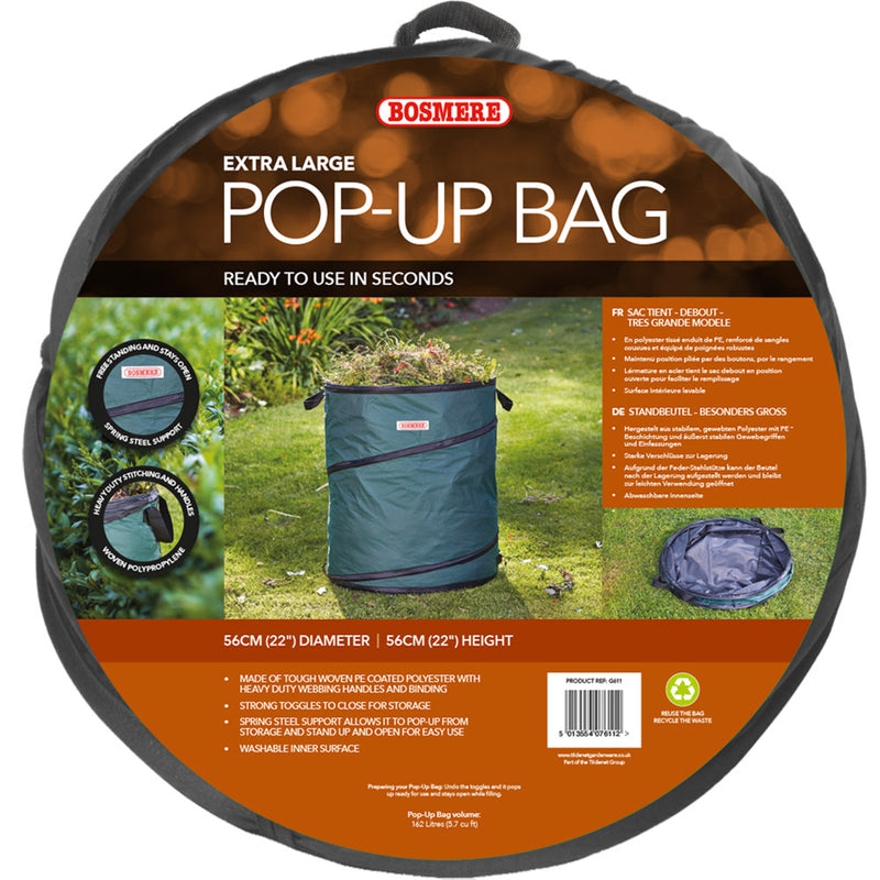 Extra Large BosPopUp Bag 56cm x 66cm (162L)