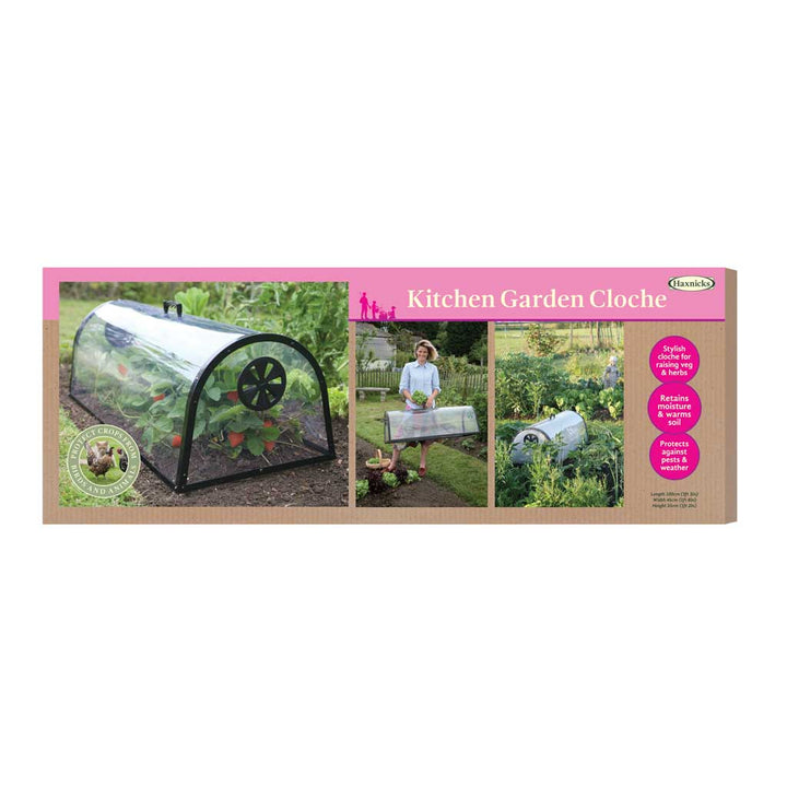 Kitchen Garden Cloche L1m x W45cm x H35cm