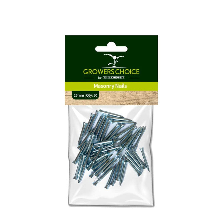 Masonry Nails 25mm - (50)