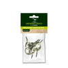 40cm White Plastic Coated Cup Hook