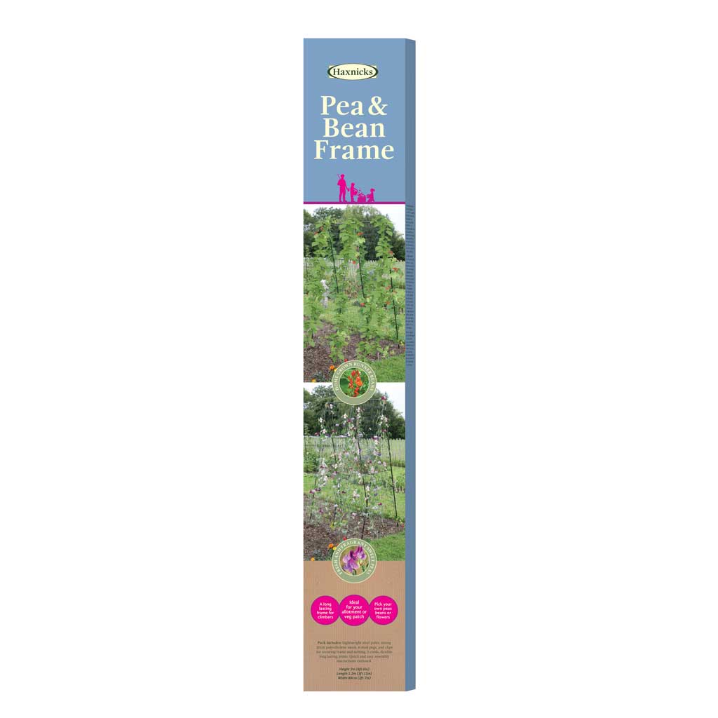 Haxnicks Pea & Bean Frame packaging on a white background