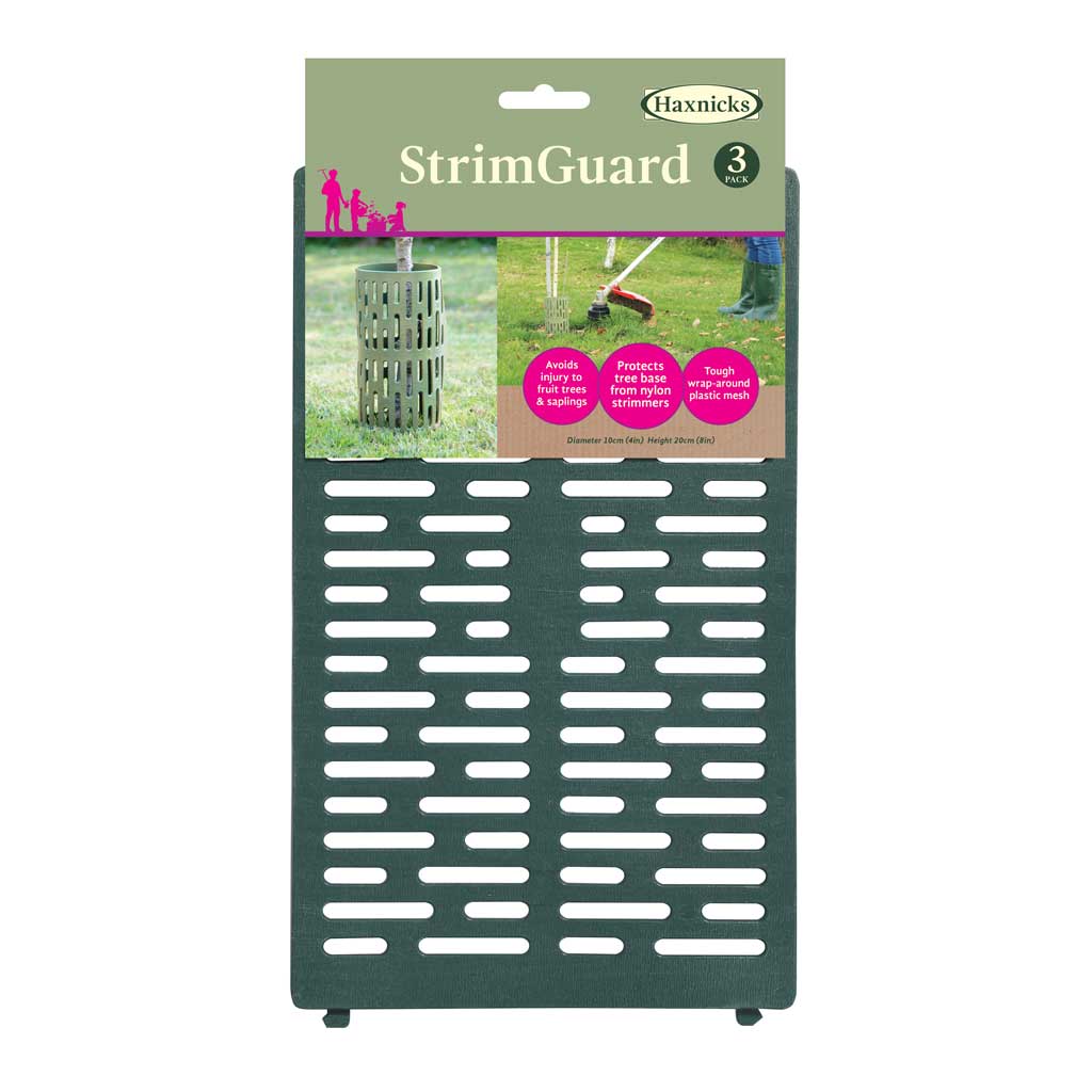 Haxnicks StrimGuard product packaging on a white background