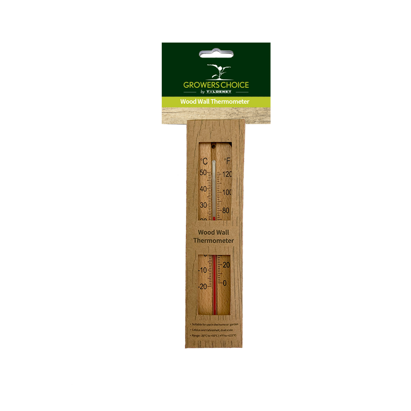 Wood Wall Thermometer