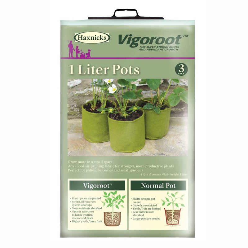 Vigoroot Pots 1L (3 pack)