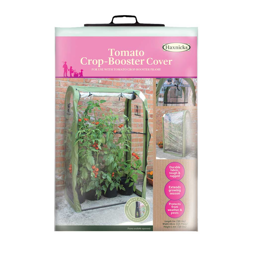 Haxnicks Tomato Crop Booster Cover packaging