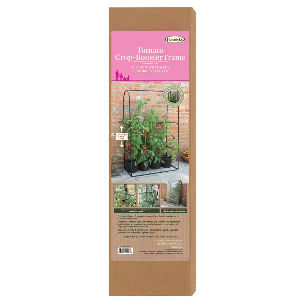 Haxnicks Tomato Crop-Booster Frame packaging on a white background