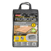 Ultimate Protector Rectangular Table Cover - 6 Seat Charcoal
