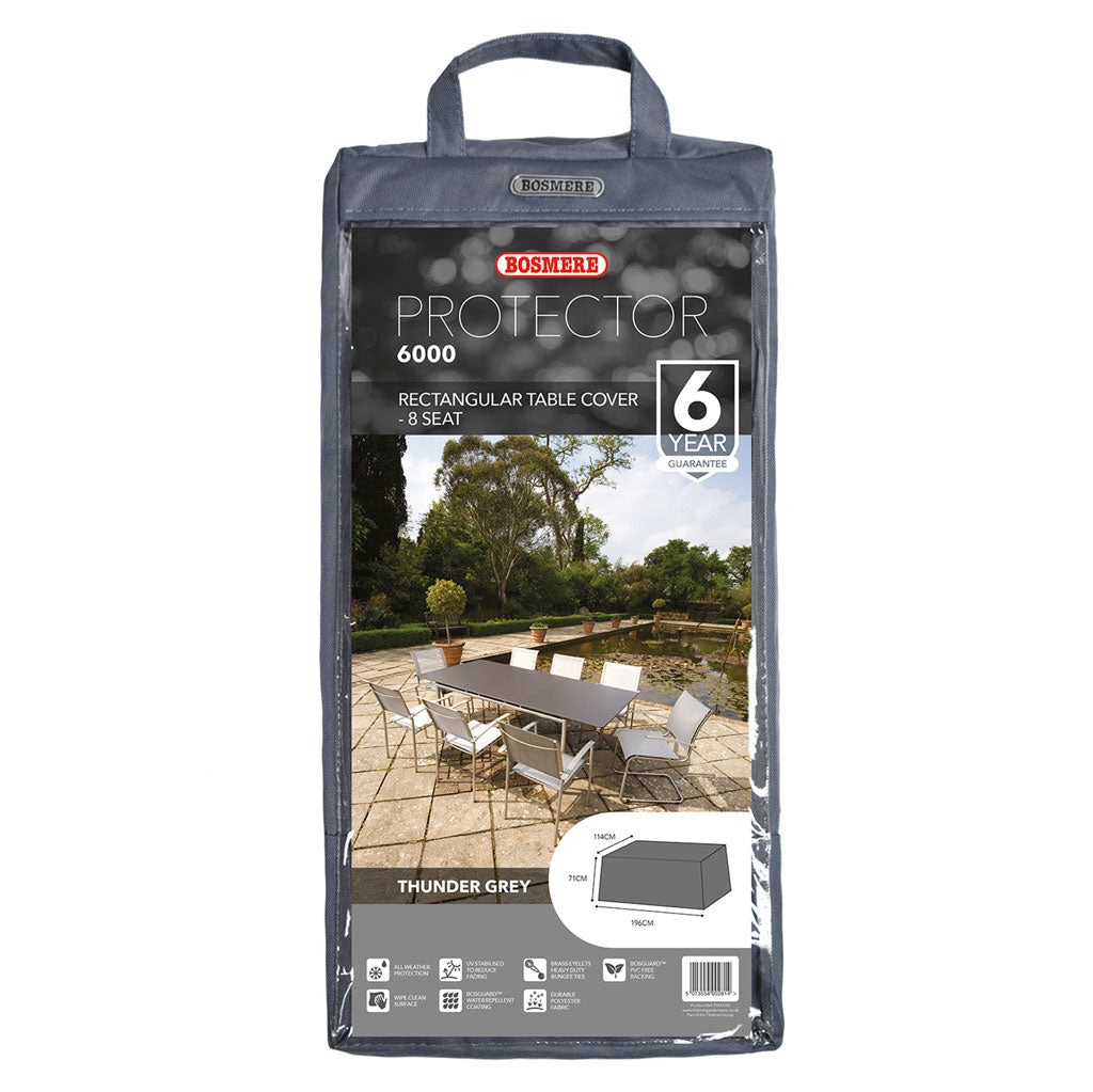 Protector 6000 Rectangular Table Cover - 8 Seat