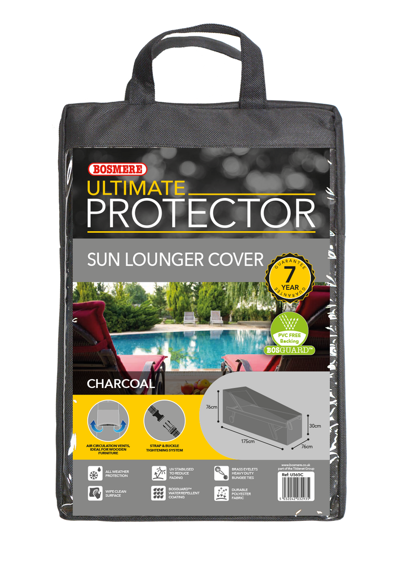 Ultimate Protector Sun Lounger Cover Charcoal