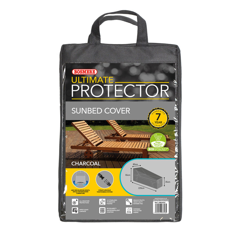 Ultimate Protector (Modular) Sunbed Cover Charcoal