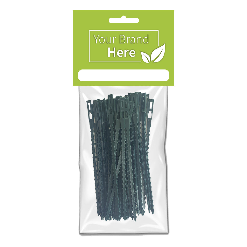 Adjustable Plant Ties 4mm x 17cm (60) - Own Brand