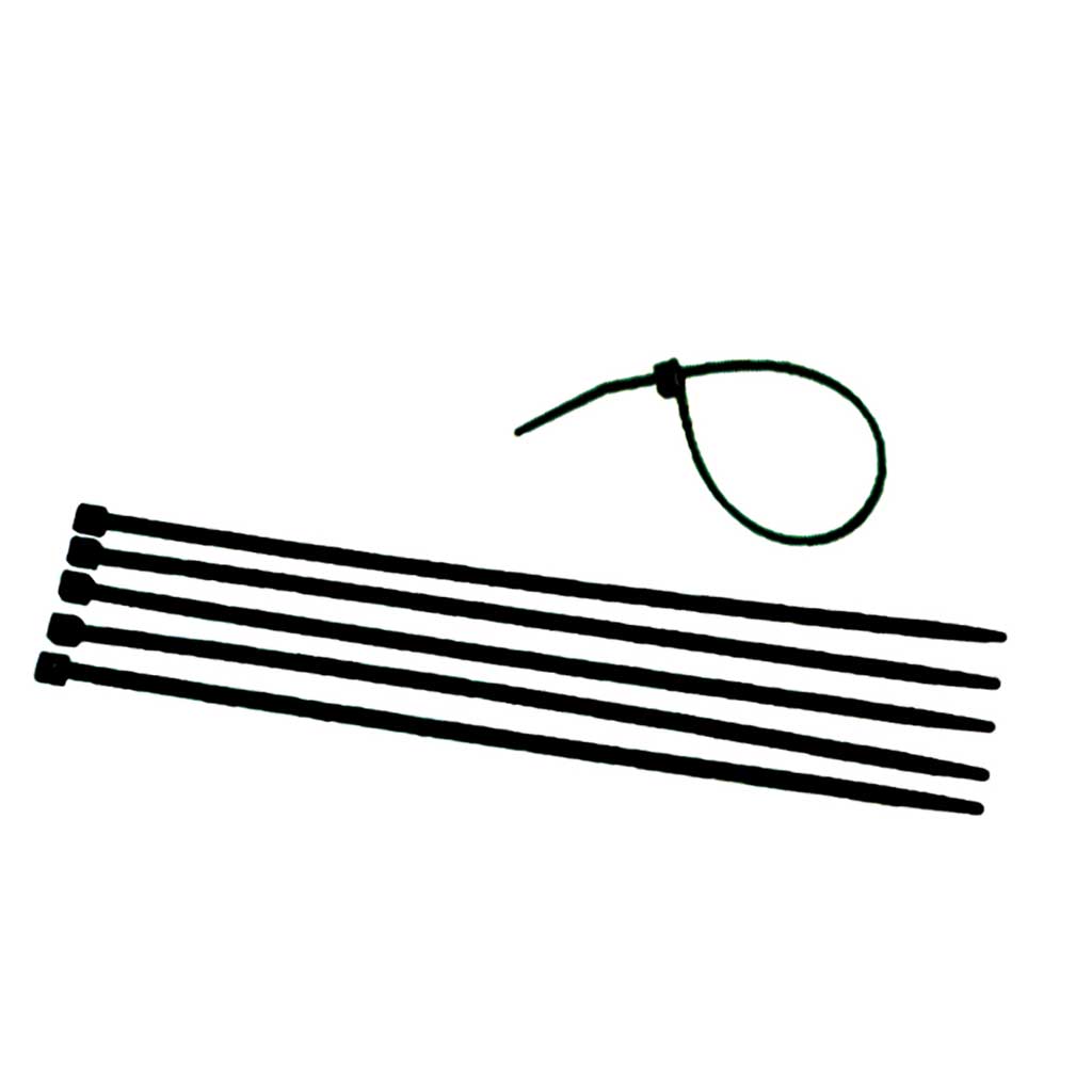 Black Cable Ties 11" 5mm x 30cm