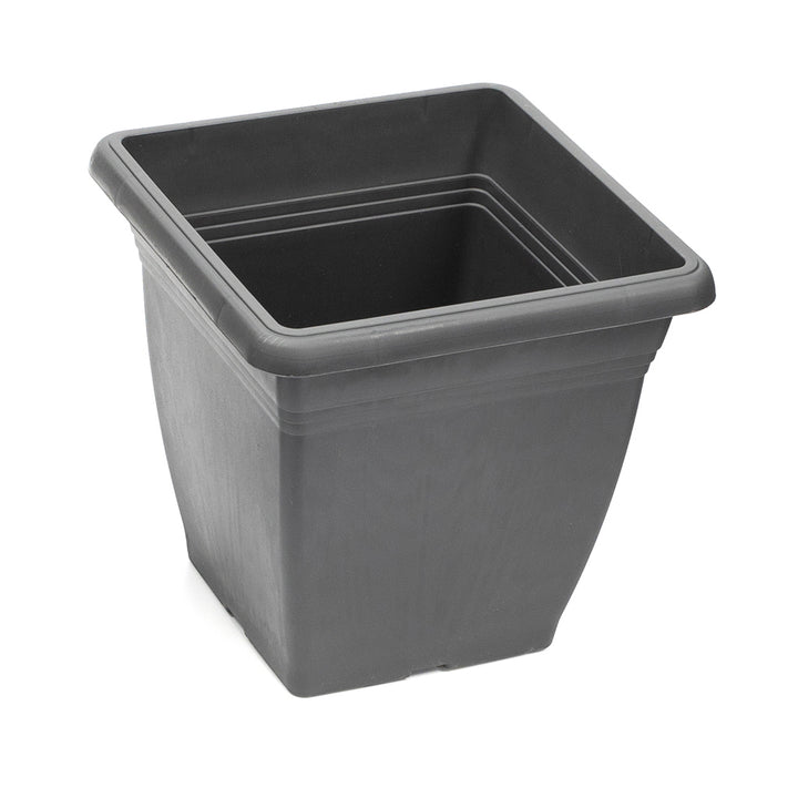 Square Pot Anthracite 255 x 254mm