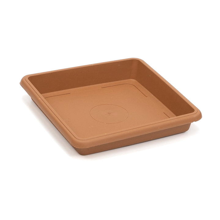 Square Pot Saucer Terracotta 180mm