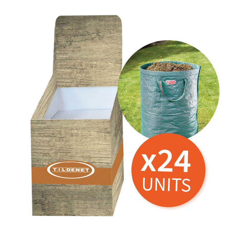 Promotion Bin with 24 x Heavy Duty Garden Bag (120L)