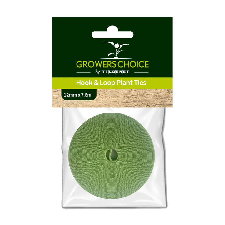 Hook & Loop Plant Tie 12mm x 7.6m