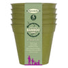 Bamboo Pot Sage Green 6" - (5)