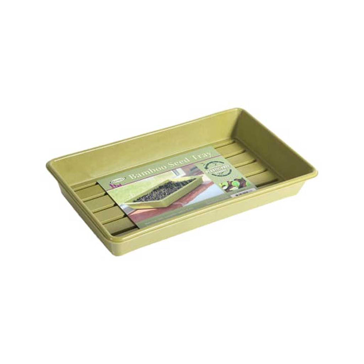 Bamboo Seed Tray Green L37cm x W21cm x H5.5cm