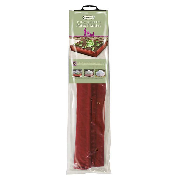 Instant Raised Bed Patio Planter L1m x W1m x H25cm