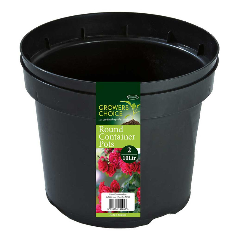 Promotion Bin with 20 x Round Container Pot (2) 10ltr