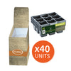 Promotion Bin with 40 x Modular Inserts 6 x 9 (54 cell)