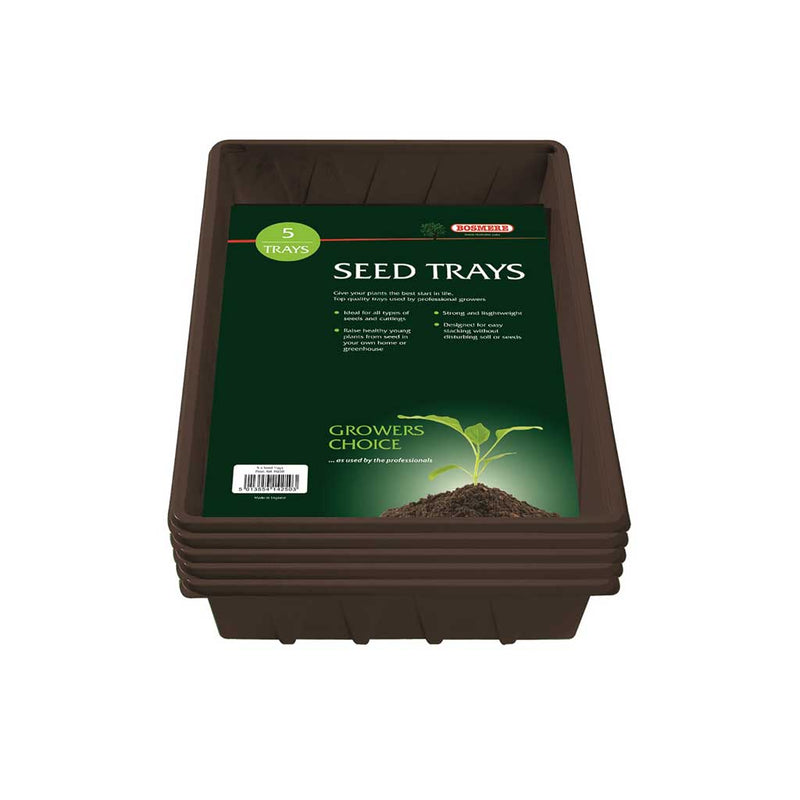 Promotion Bin with 50 x Seed Trays [5] Black