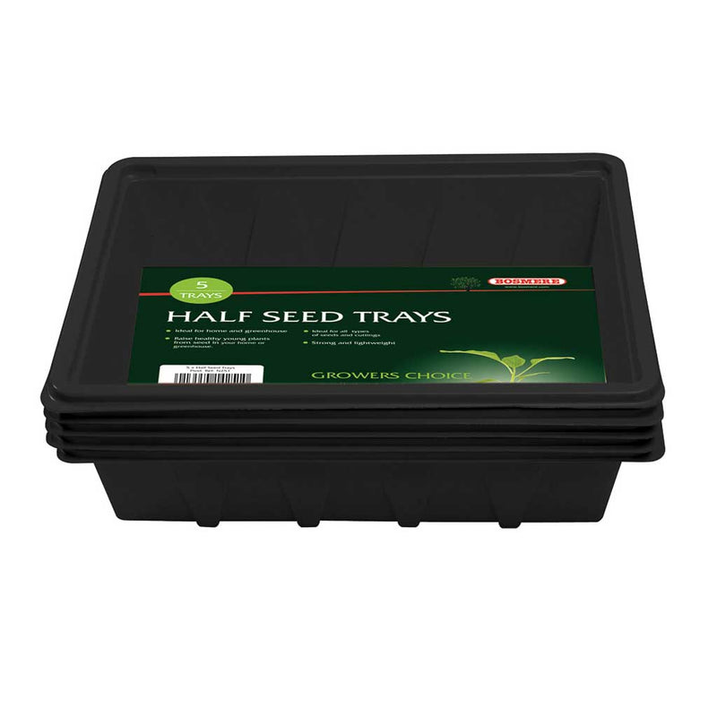 Promotion Bin with 108 x Half Seed Tray [5] Black